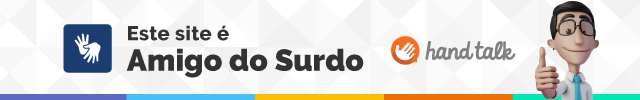 Logo da empresa parceira hand talk que nos possibilitou ter acessibilidade em libras para que as crianças e os adultos com deficiências possa acessar nossos cursos com auxilio de vários recursos.